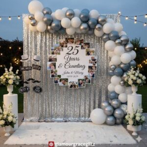 25th wedding anniversary party ideas