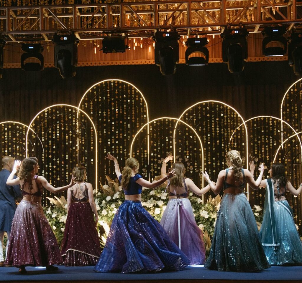 🎉 Sangeet Night – When Love Dances. Sangeet Ceremony 1024x961